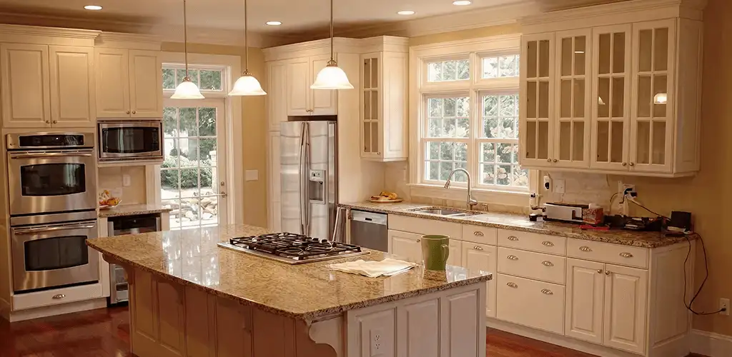 Custom cabinet door installation and kitchen upgrade in Sacramento, CA