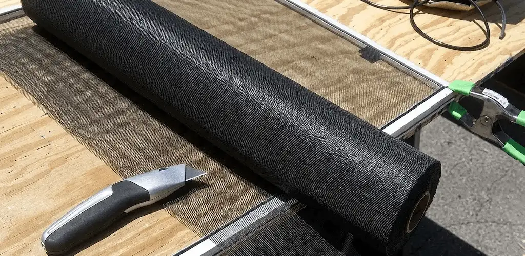 Window screen replacement materials and tools for screen repair in Sacramento, CA